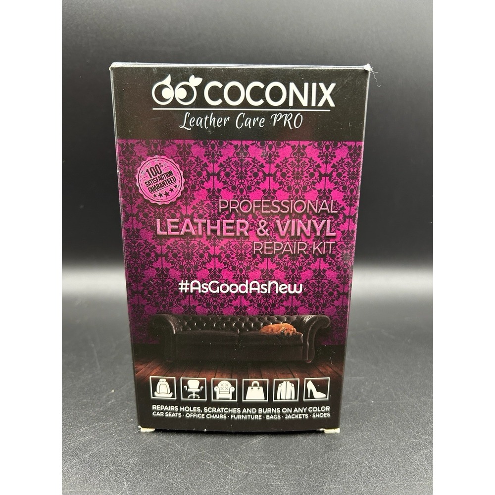 Coconix Vinyl And Leather Repair Kit Restore Your Car Seat Furniture Jacket Etc